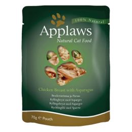 Applaws Cat kaps. kuřecí prsa a chřest 70 g