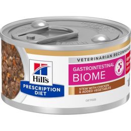 Hill's Prescription Diet Feline Biome Gastrointestinal Stress Stew kuře a zelenina konzerva 82 g