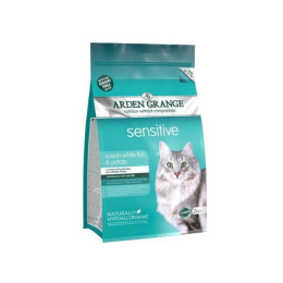 Arden Grange Adult Cat Sensitive Ocean White Fish & Potato grain free 400 g
