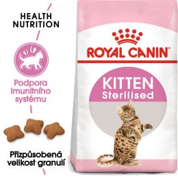 Royal Canin Kitten Sterilised granule pro kastrovaná koťata 2 Kg
