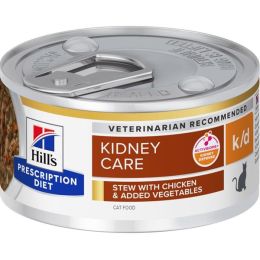 Hill's Prescription Diet Feline Stew k/d kuře a zelenina konzerva 82 g