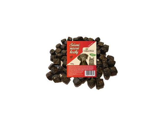 NATURECA pochoutka Masové kostky Zajíc, 100%maso 150g