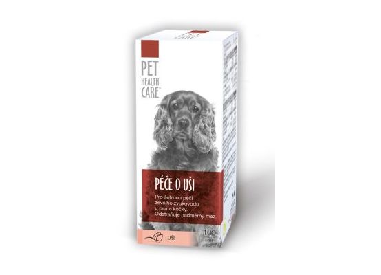 Péče o uši pro psy a kočky 100ml PHC