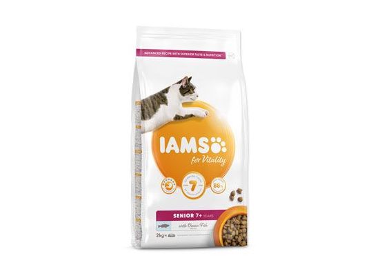 Iams Cat Senior Ocean Fish 2kg