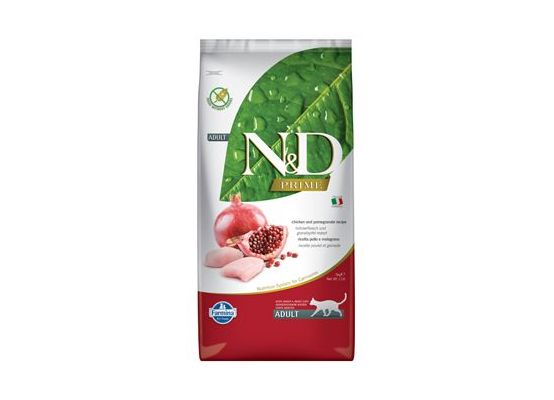 N&D PRIME CAT Adult Chicken & Pomegranate 5 kg