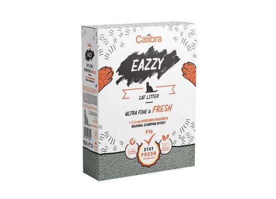 Calibra EAZZY Cat podestýlka Ultra Fine & Fresh 6kg