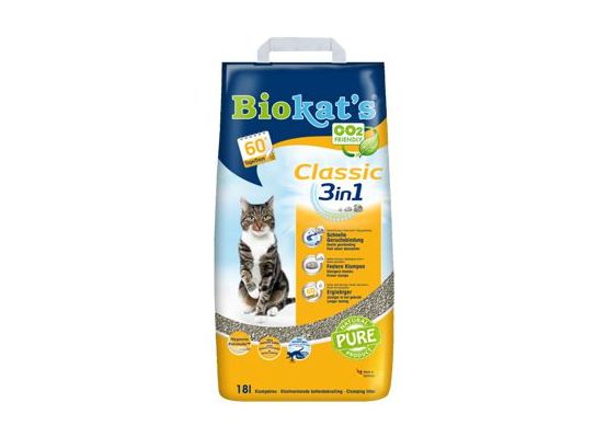 Podestýlka Biokat's Classic 18L
