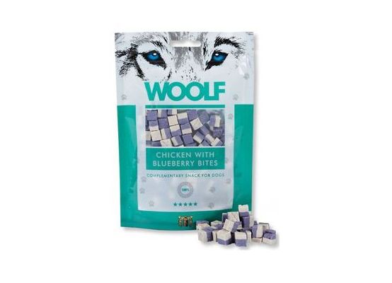 WOOLF pochoutka chicken with Blueberry bites 100g