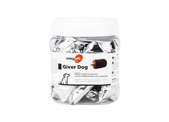 Easypill Dog Giver 400g /průhledná dóza