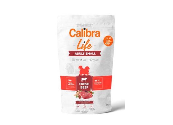 Calibra Dog Life Adult Small Fresh Beef 100g