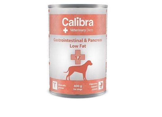 Calibra VD Dog konz. Gastrointestinal Low Fat 400g