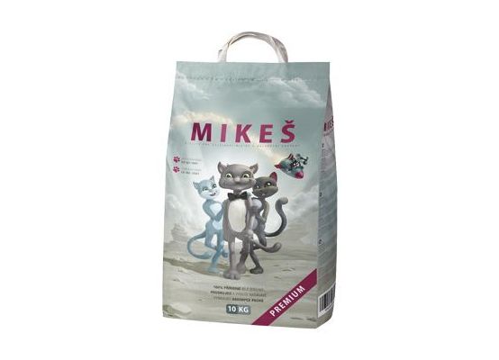 Mikeš Premium Podestýlka kočka pohlc. pachu 10kg