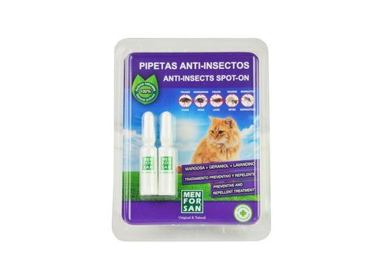 Menforsan Spot on pipety pro kočky antipar. 2x1,5ml