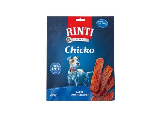 Rinti Dog Extra Chicko pochoutka kachna 250g
