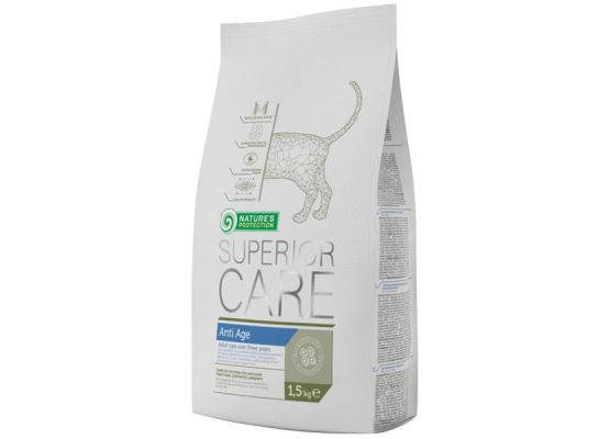 Nature's Protection Cat Dry Superior Anti Age 1,5 kg
