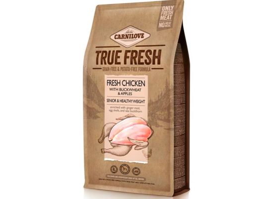Carnilove Dog True Fresh Chicken Senior & Healthy Weight 4 kg