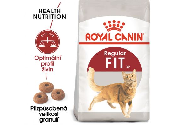 Royal Canin Fit granule pro správnou kondici koček 10 Kg