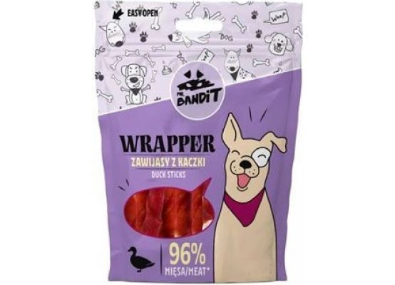VetExpert Mr.Bandit pochoutka WRAPPER tyč. kachna 80 g